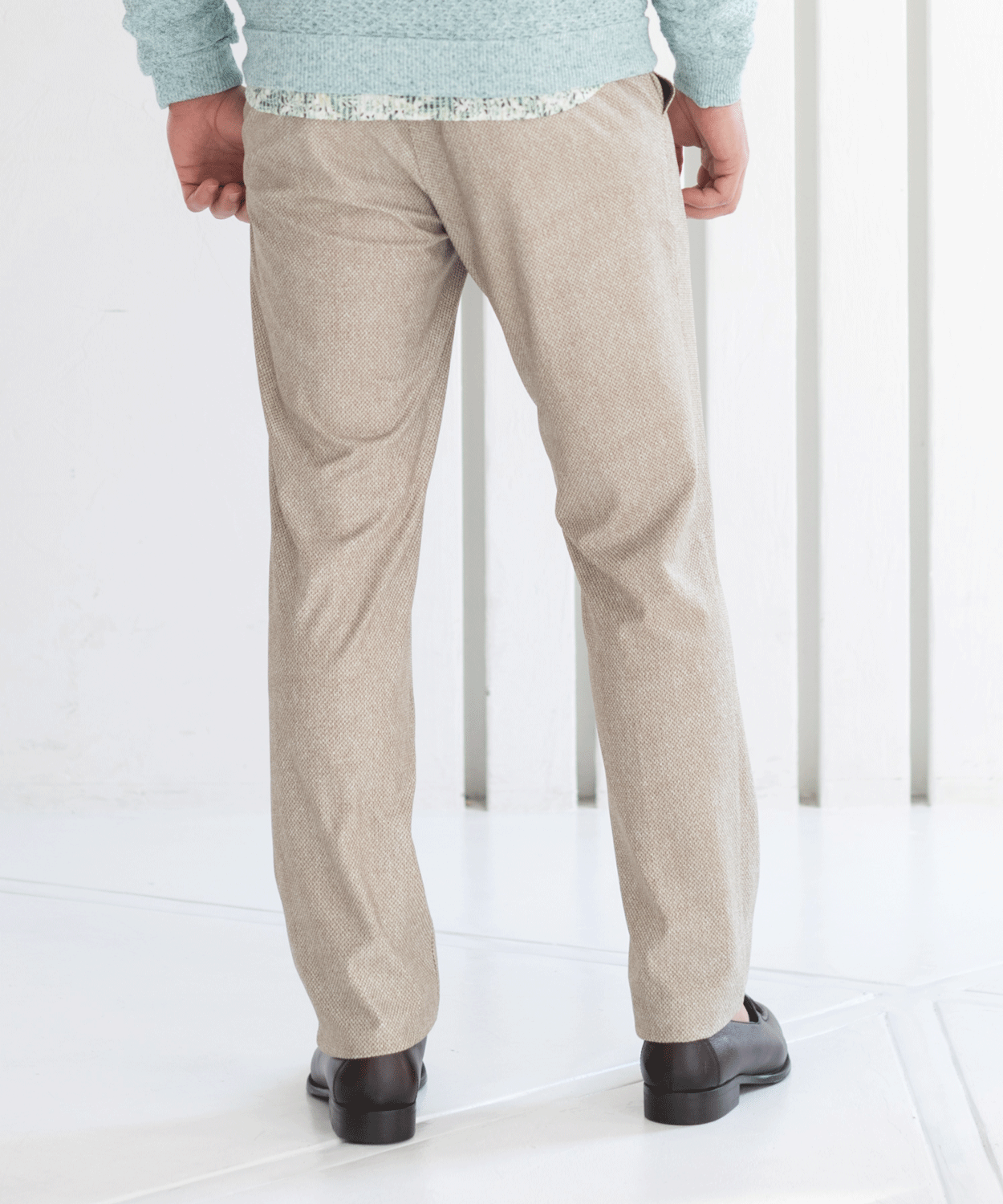 【MORESALE/50%OFF】ハニカムツイル プリントパンツ #VUMPS traveller