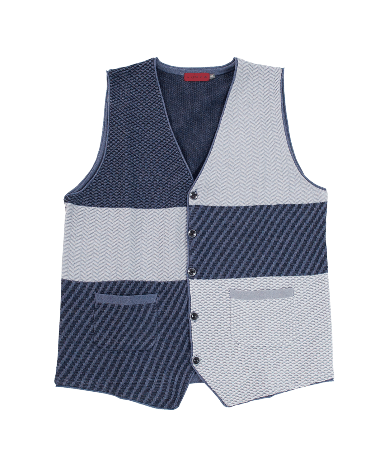 【SALE/30%OFF】VUMPS RED 14Gニット アシンメトリーベスト