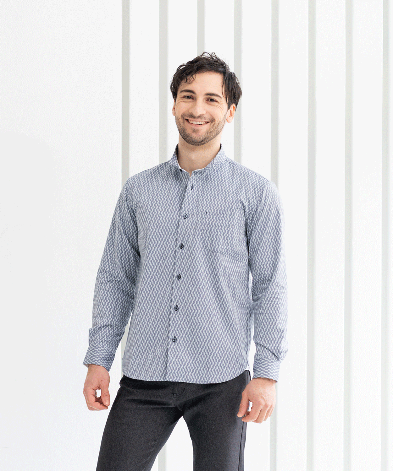 【MORESALE/50%OFF】ドビージャカード ウイングカラーシャツ