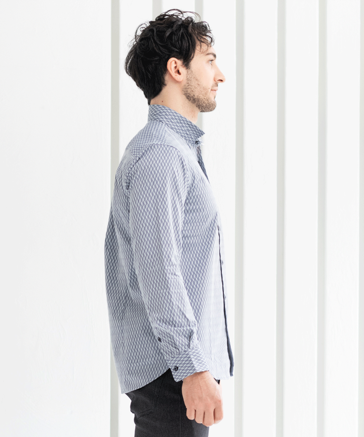 【MORESALE/50%OFF】ドビージャカード ウイングカラーシャツ