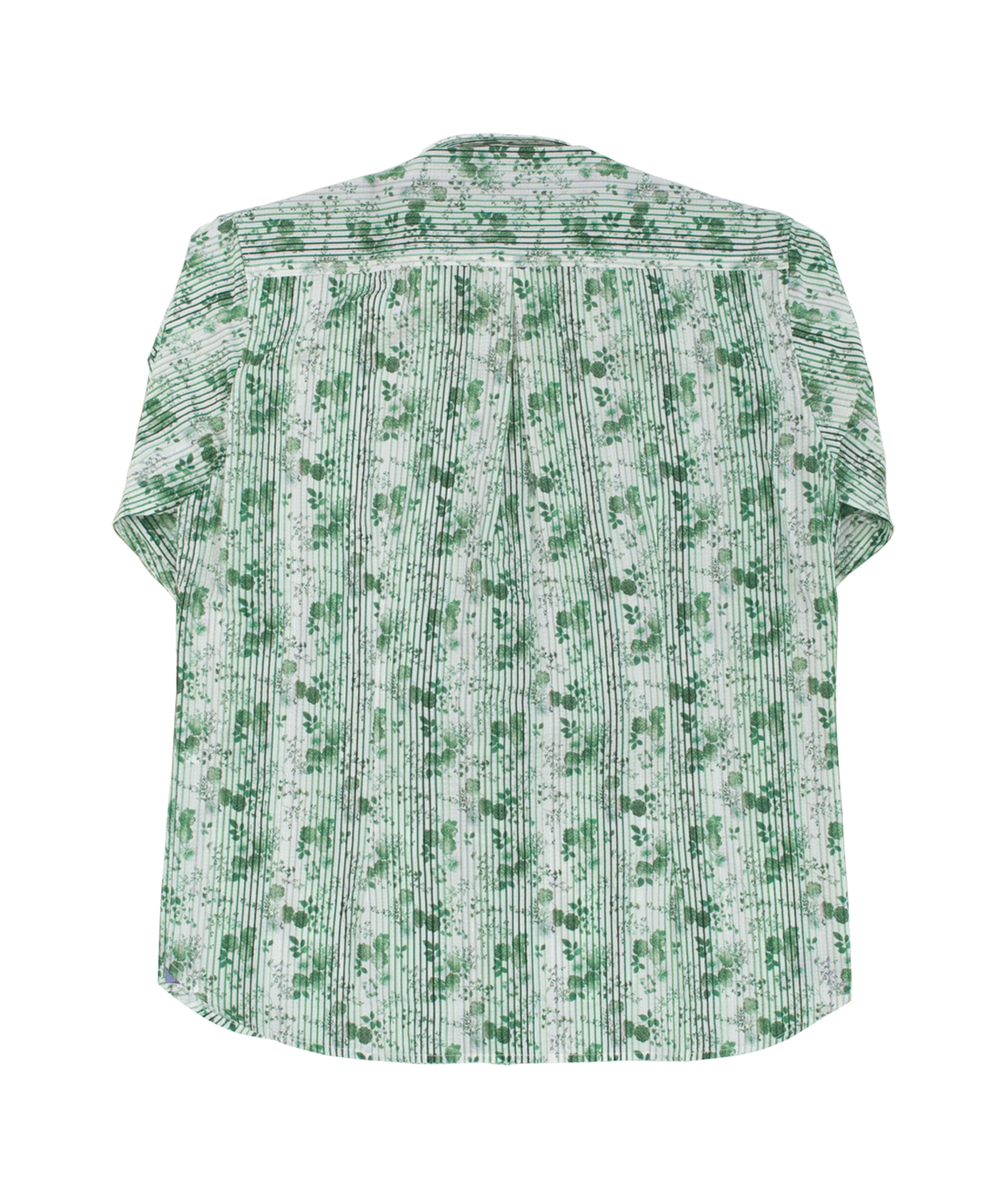 【MORESALE/50%OFF】サッカーフラワープリント 七分袖シャツ