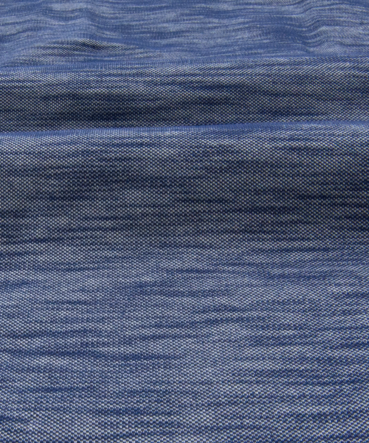 【MORESALE/50%OFF】スラブ鹿の子 七分袖ポロシャツ