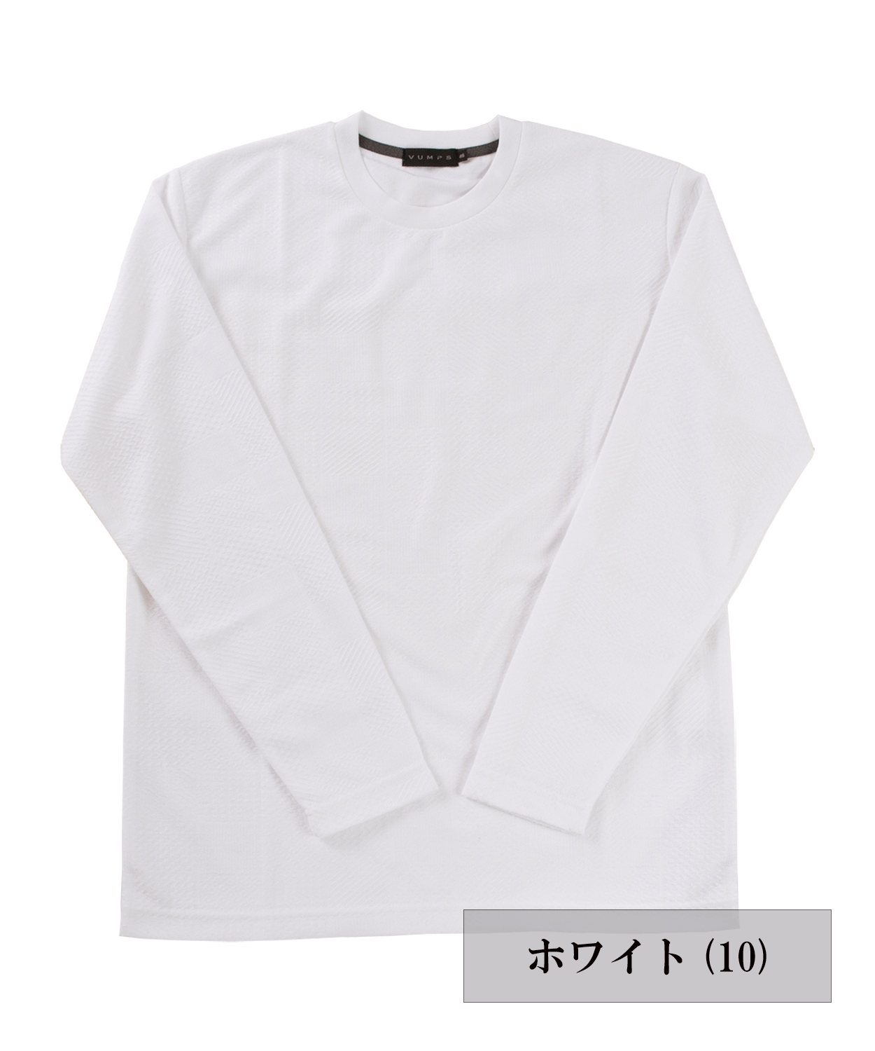 リンクスジャカード ロングスリーブTシャツ