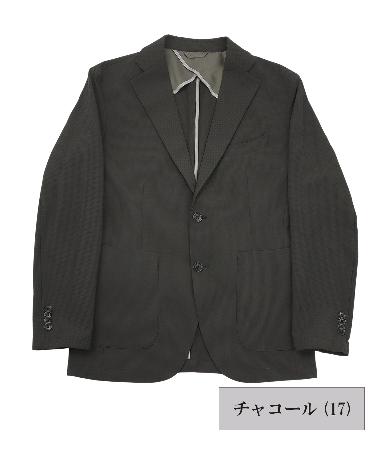 【MORESALE/50%OFF】ストレッチ 格子ジャカード ジャケット