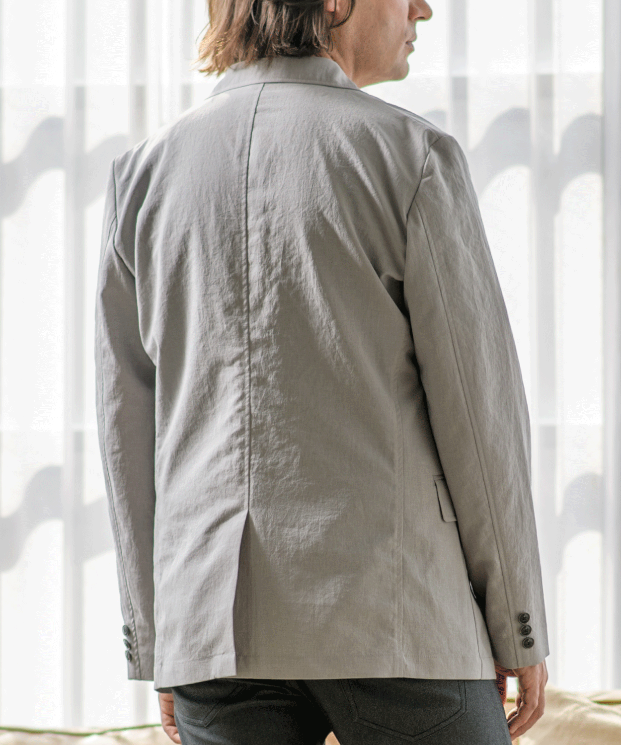 【SALE/30%OFF】ナチュラルストレッチ タフタジャケット