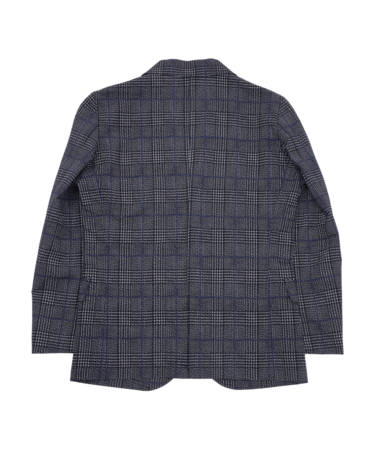【SALE/30%OFF】ポリエステルサッカー グレンチェックジャケット