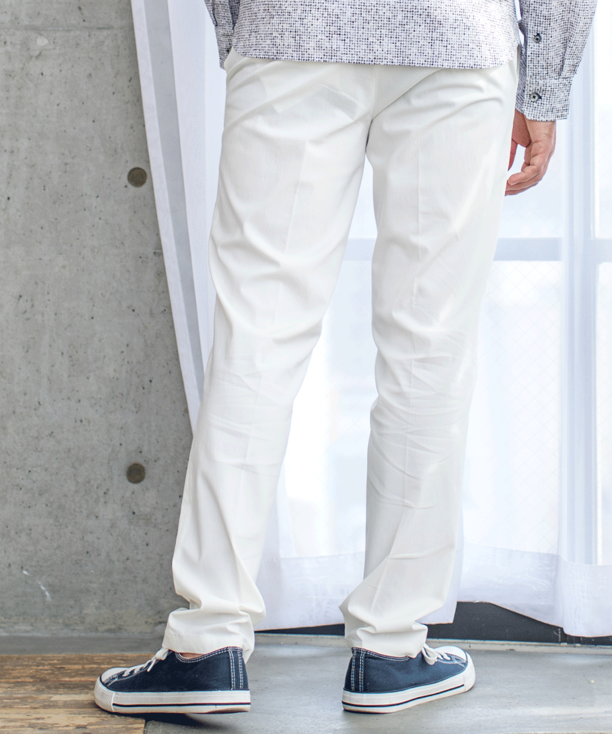 【SALE/20%OFF】マイクロコード ストレッチパンツ