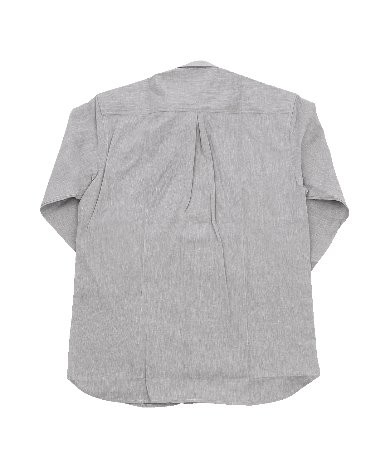 【SALE/20%OFF】綿麻シャンブレー 七分袖シャツ