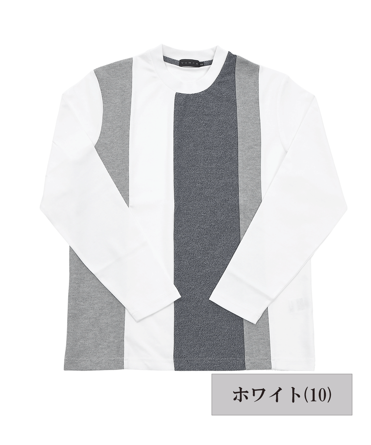スムース 異素材切替 ロングTシャツ