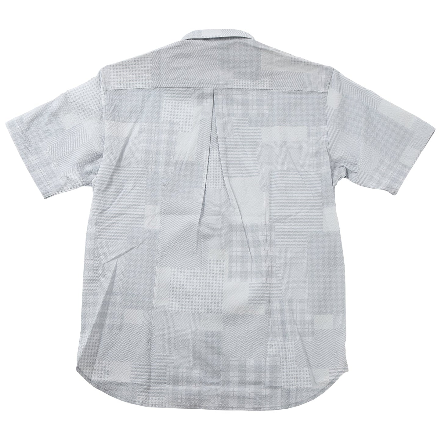 【SALE/30%OFF】SOLOTEX パッチワークサッカーシャツ