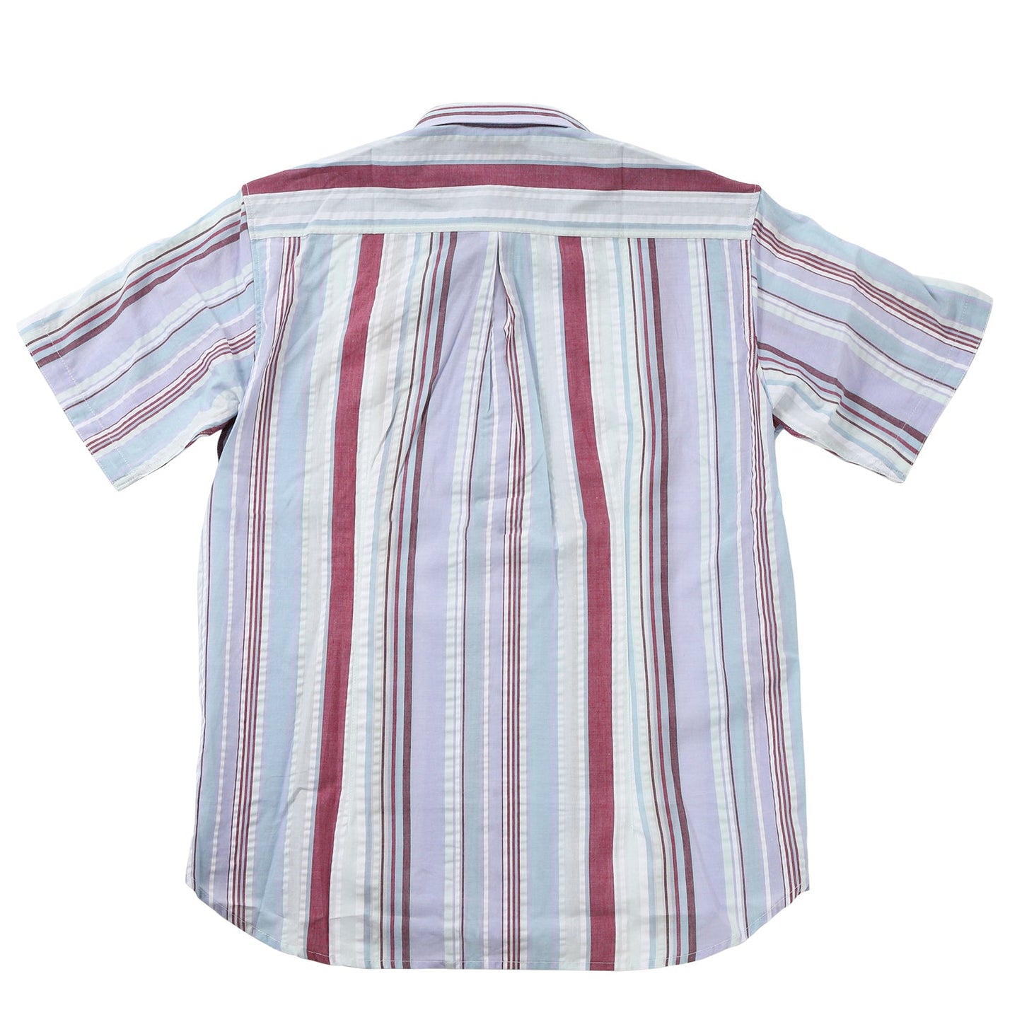 【SALE/30%OFF】マルチストライプ コットンシアサッカーシャツ