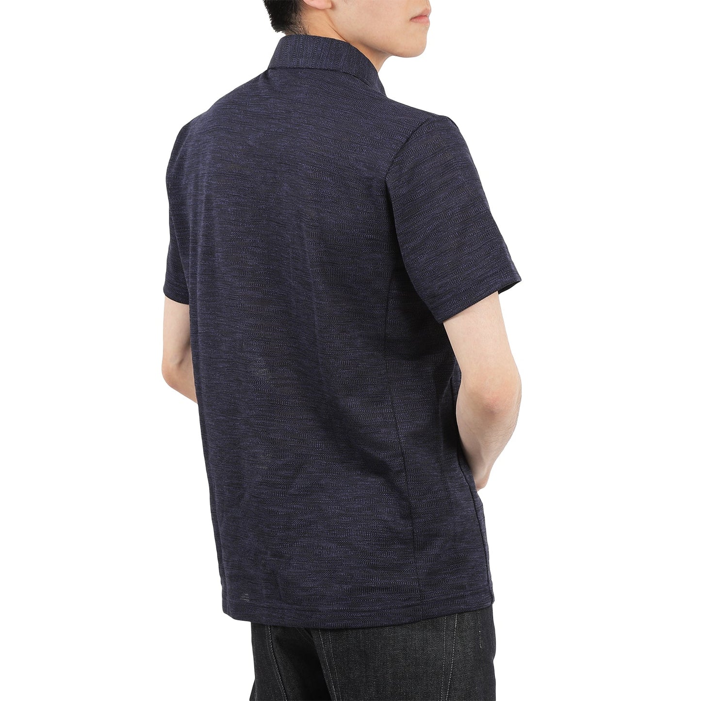 【SALE/30%OFF】ウエーブジャカードポロシャツ
