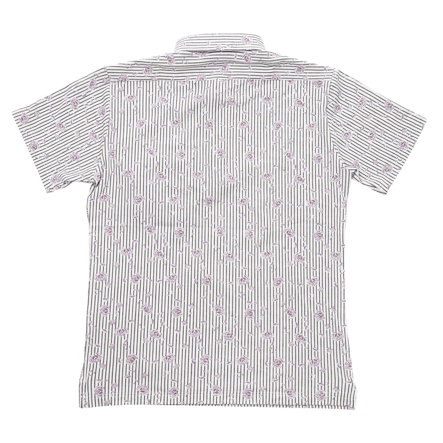 【SALE/30%OFF】COOLMAX カノコフラワープリント 半袖ポロシャツ