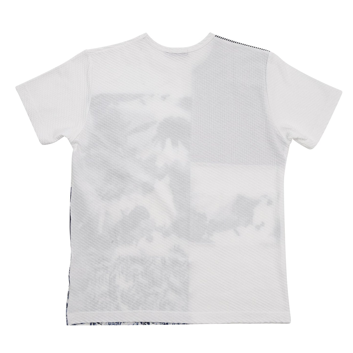 【SALE/20%OFF】リンクスパッチワーク 半袖Tシャツ