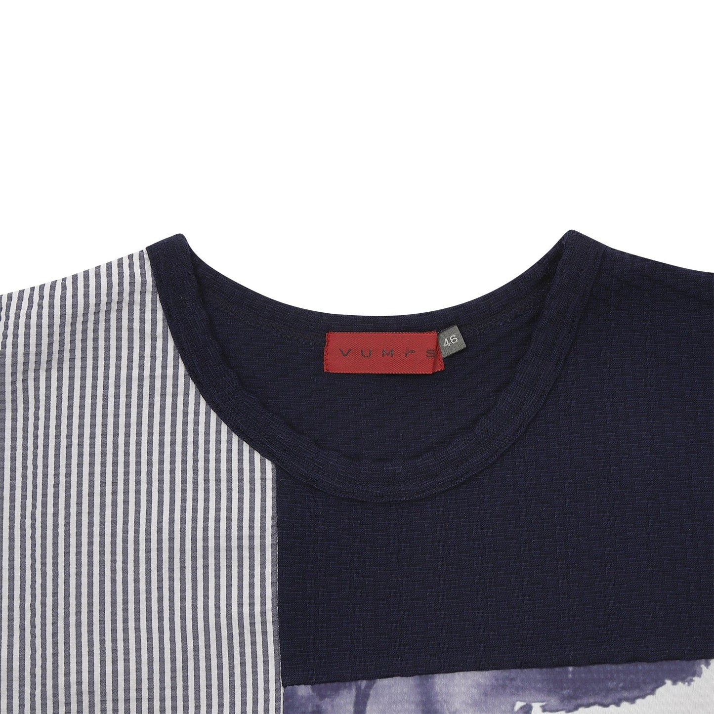 【SALE/20%OFF】リンクスパッチワーク 半袖Tシャツ