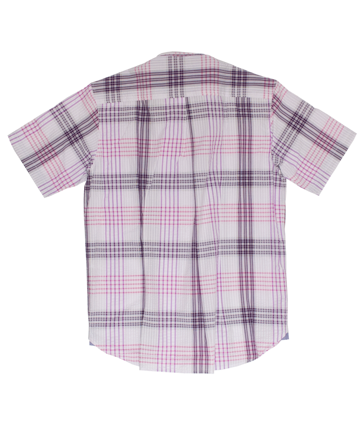 【SALE/30%OFF】サッカー素材 チェック 半袖BDシャツ