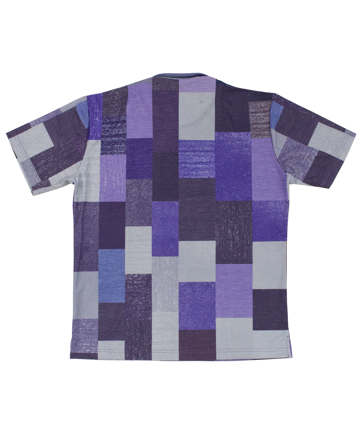 【SALE/50%OFF】ハニカムブロックプリント ZIPポロシャツ #VUMPS traveller