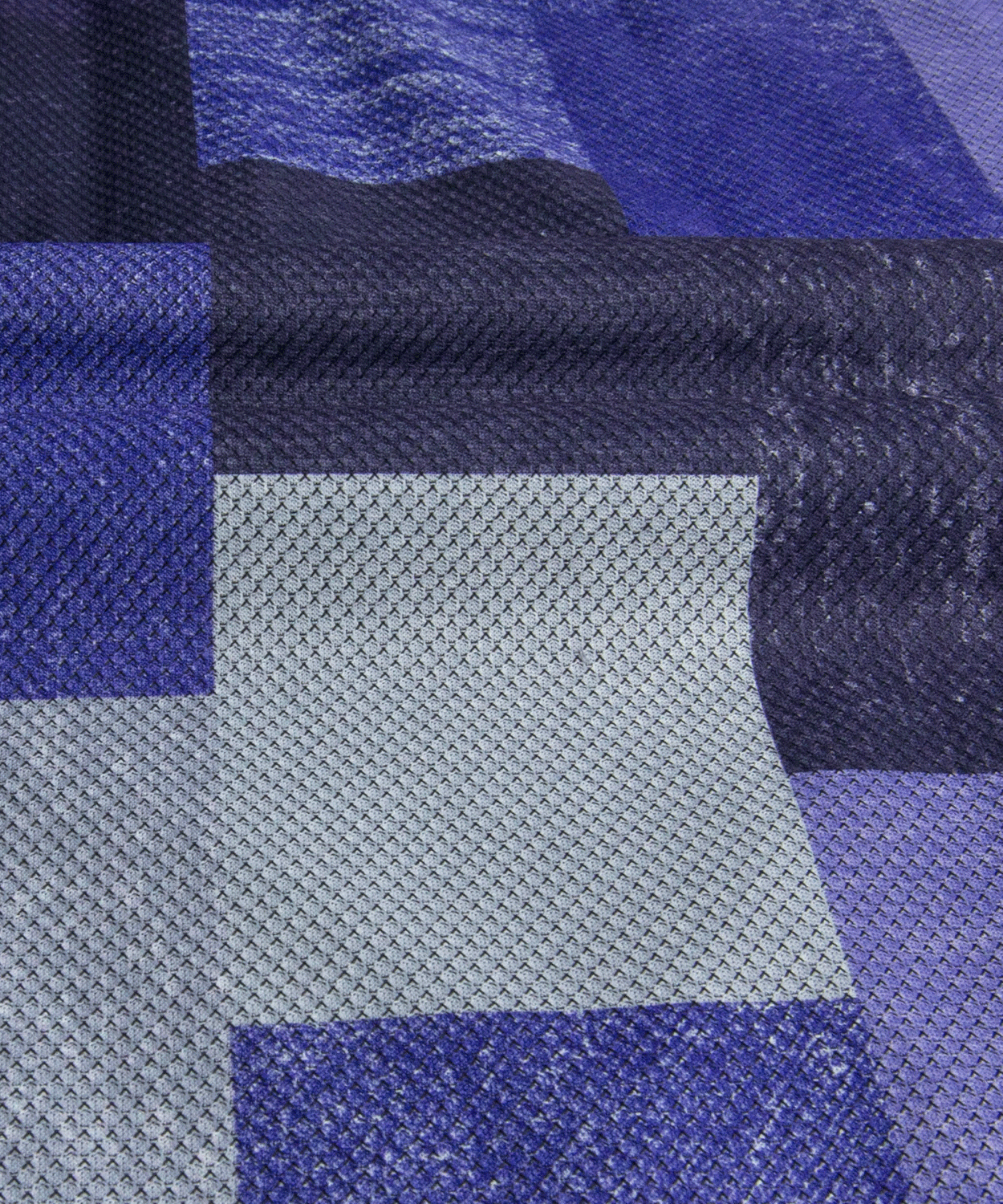 【SALE/50%OFF】ハニカムブロックプリント ZIPポロシャツ #VUMPS traveller