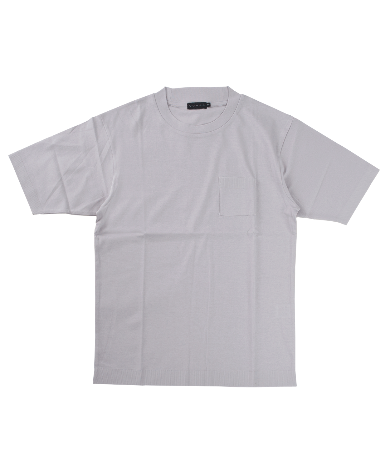 リブスタートニット シルケットTシャツ