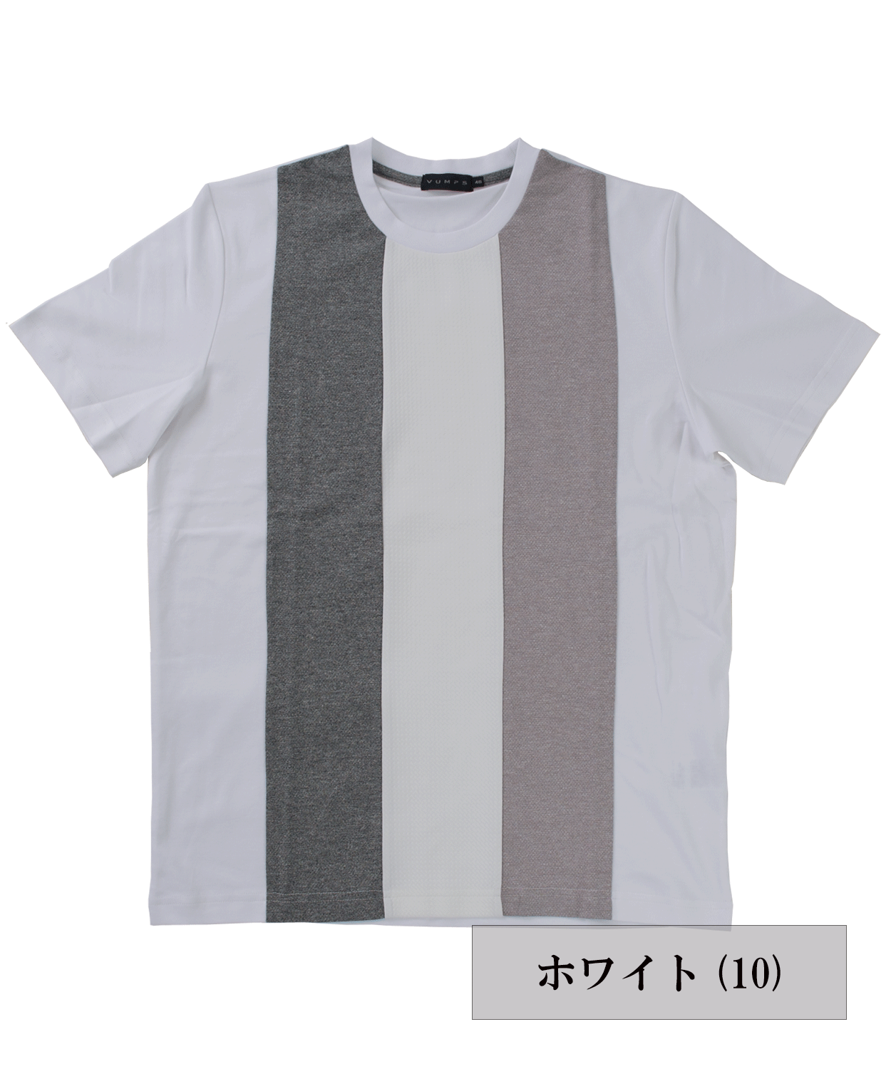 スムース 異素材切替Tシャツ
