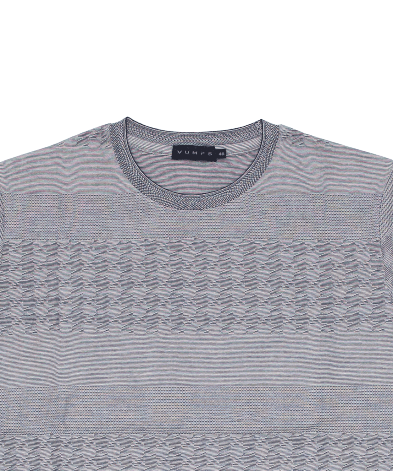 【SALE/30%OFF】リンクス千鳥格子 ジャカードTシャツ