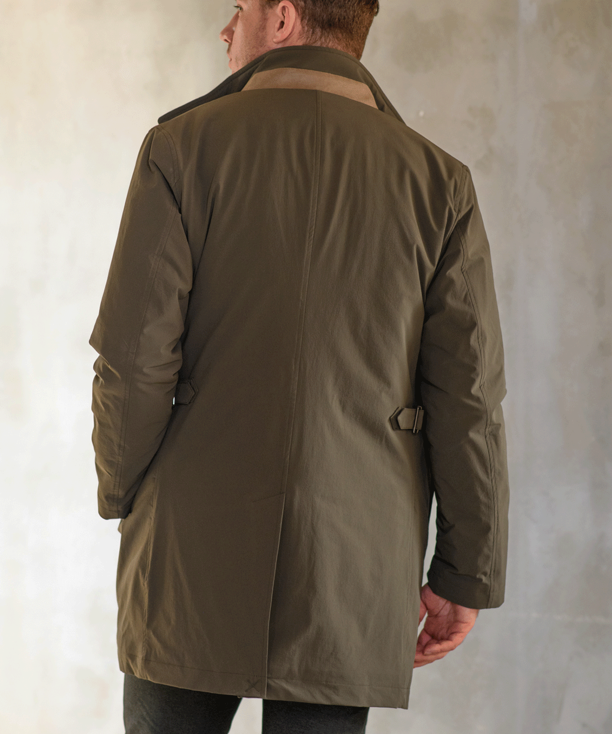 【MORESALE/30-50%OFF】 オールウェザーストレッチ 中綿スタンドカラーコート