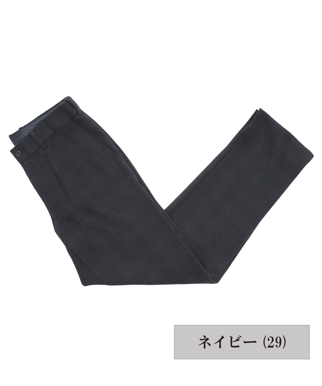 【SALE/20%OFF】 コットンウールジャージ グレンチェックパンツ