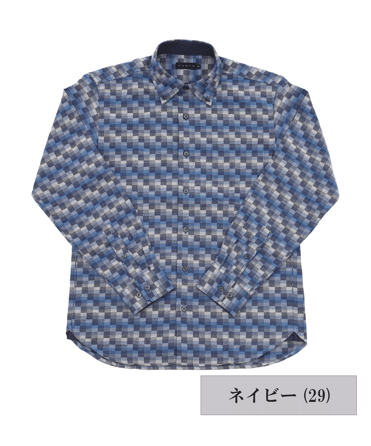 【SALE/30%OFF】 ネルグラデーションチェック BDシャツ