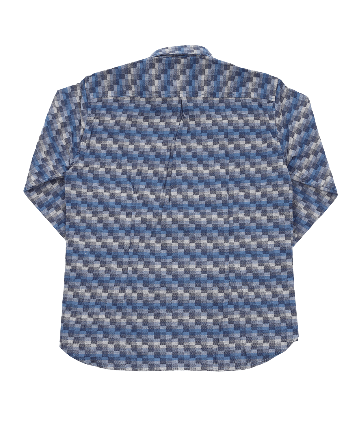【SALE/30%OFF】 ネルグラデーションチェック BDシャツ