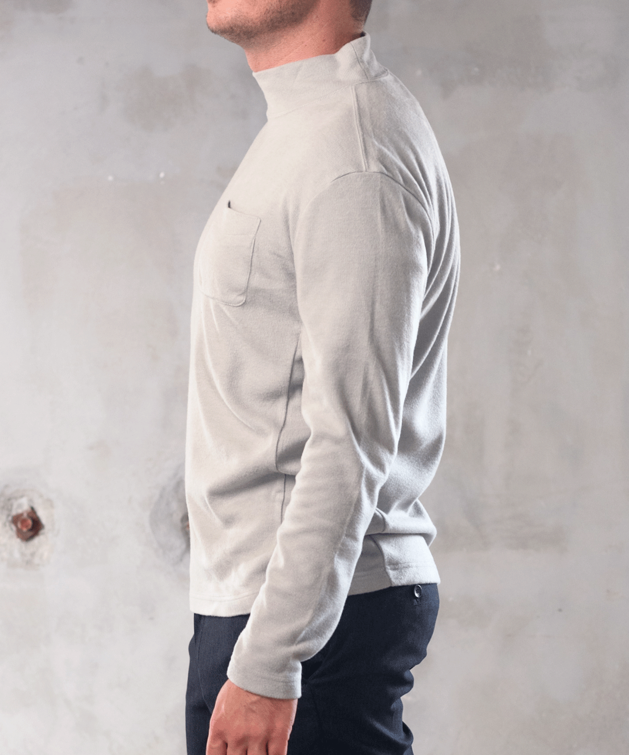 【MORESALE/30%OFF】コードレーン スムースハイネックTシャツ