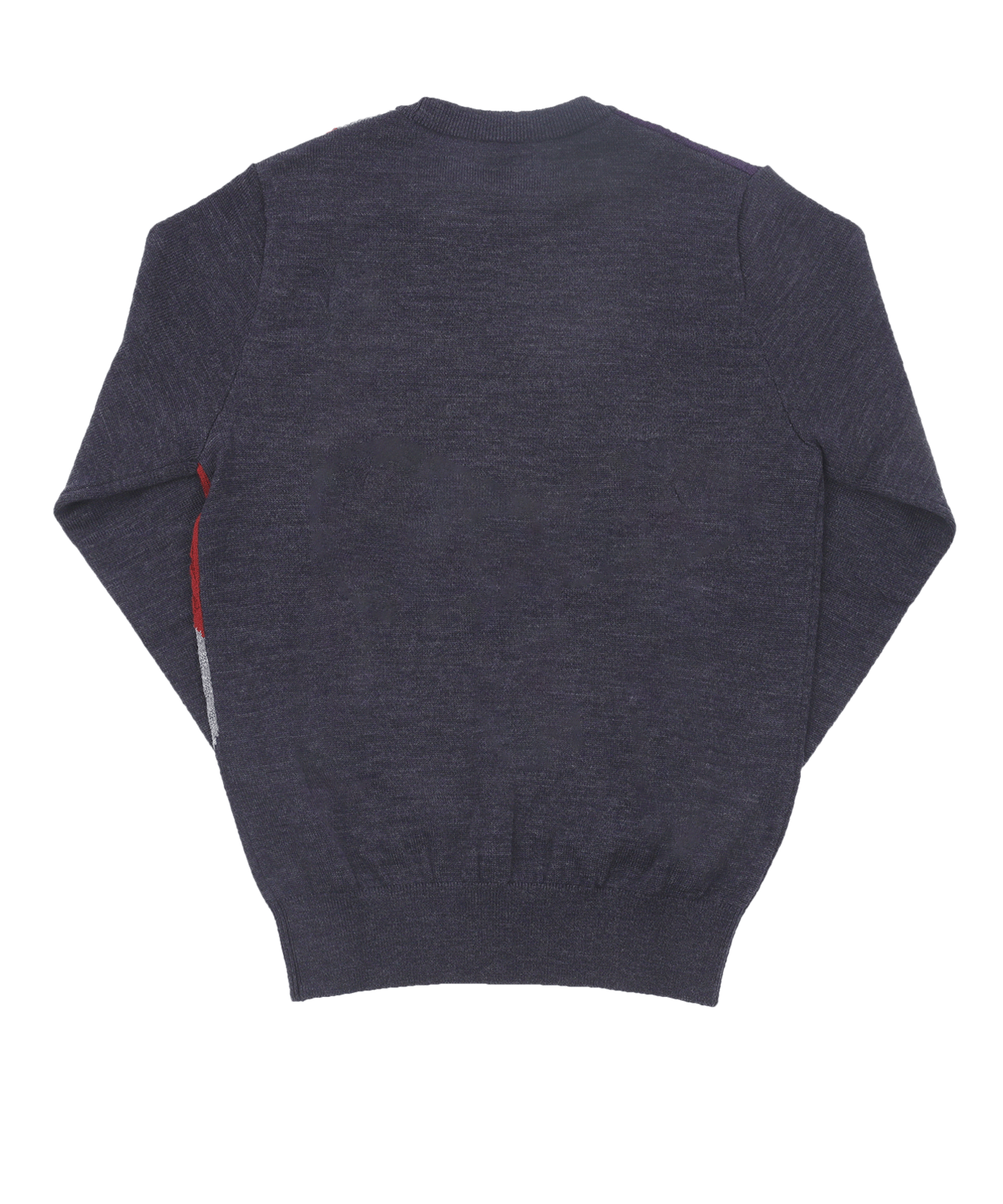 【SALE/20%OFF】 10Gドリームケア 編地柄インターシャ クルーネックニット