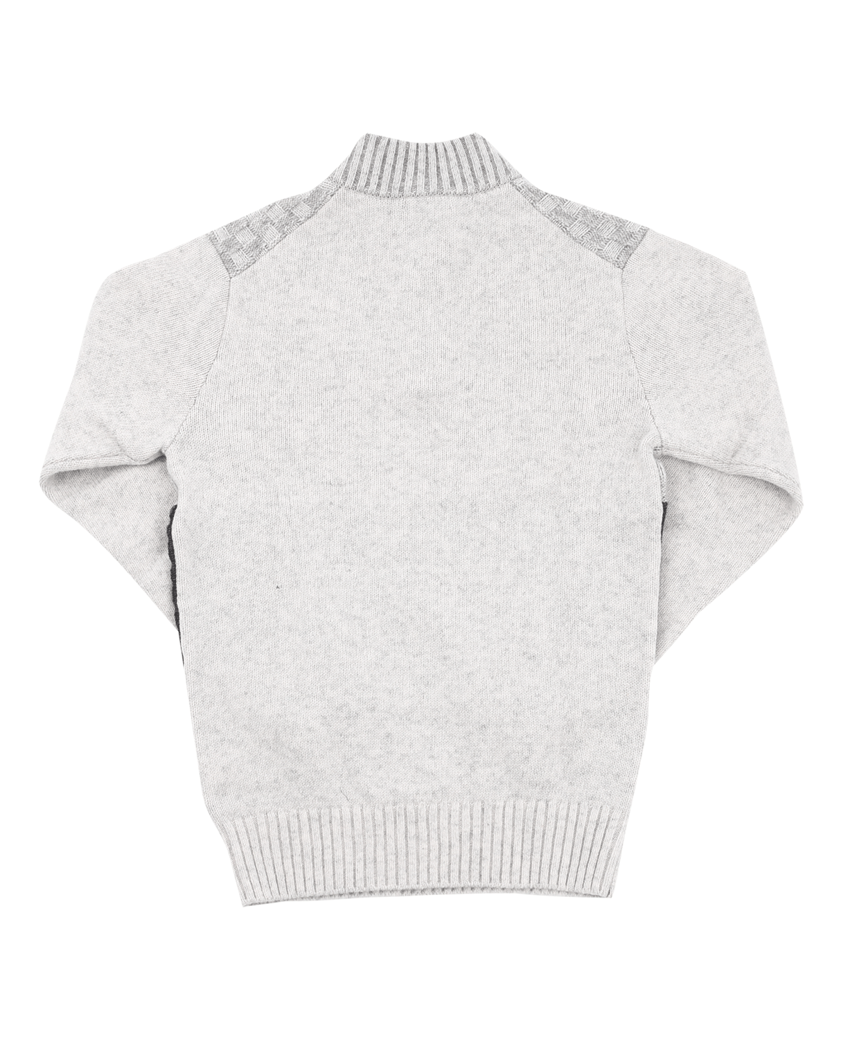 【SALE/30%OFF】 7G RICHESSE 地柄ハイネックヘンリーニット