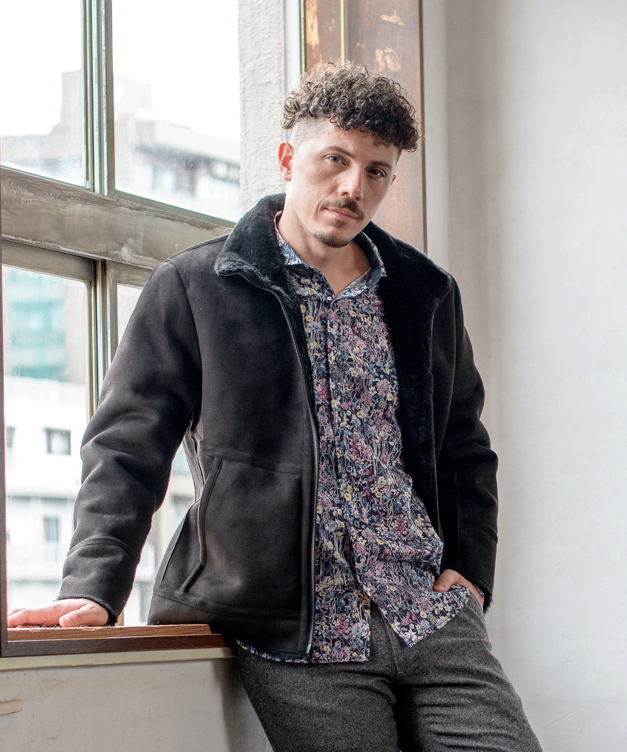 SALE/30％OFF】フェイクムートン ブルゾン – VUMPS