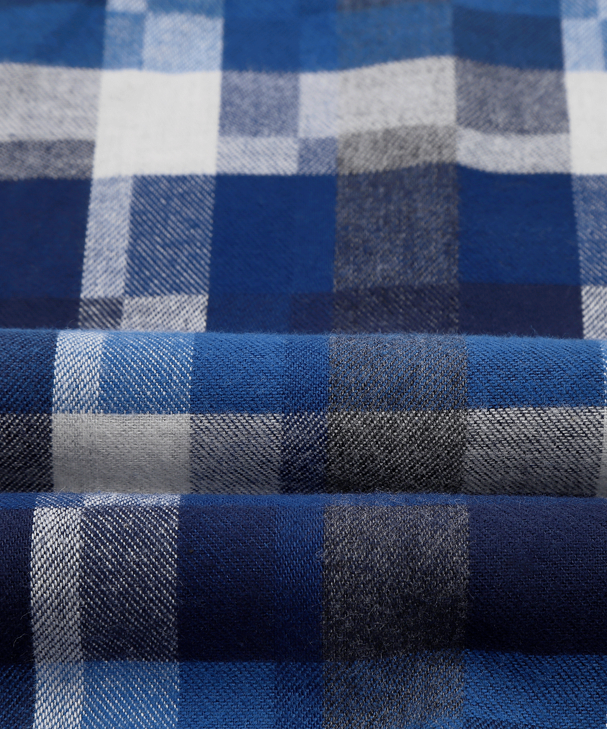 ネルランダムチェック BDシャツ