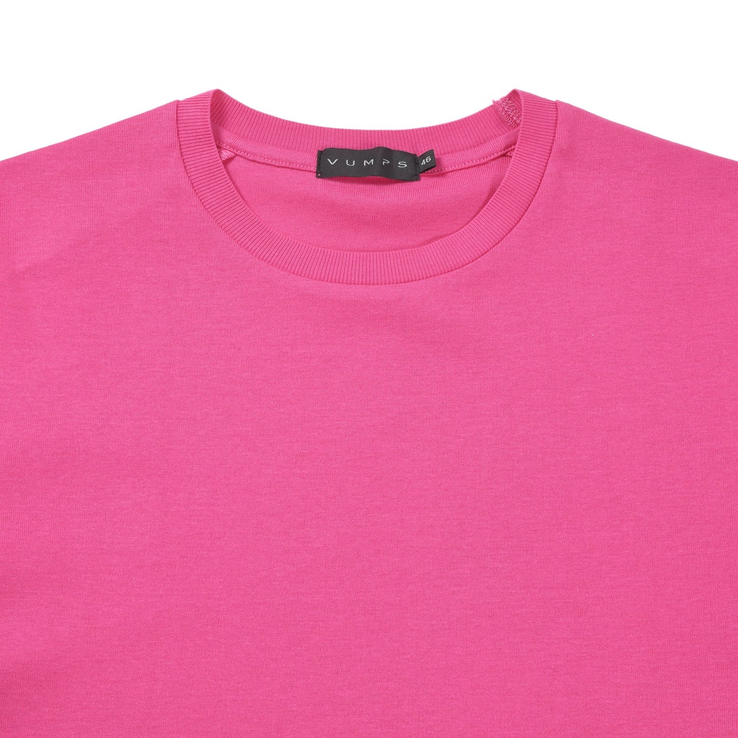 【SALE/30%OFF】VUMPS ハイゲージシルケット半袖Tシャツ (WHITE / NAVY / PINK / PURPLE)