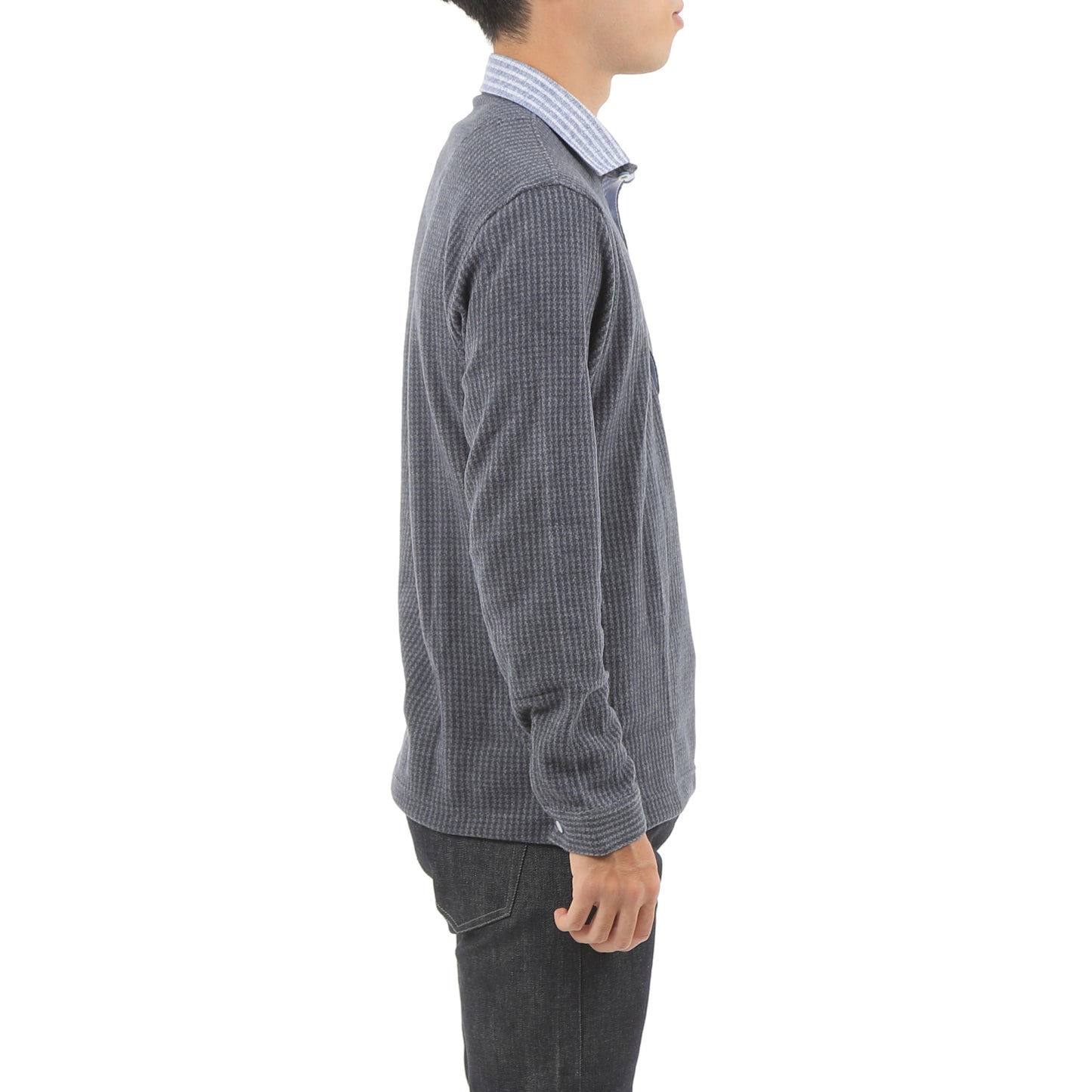 VUMPS カノコスムースポロシャツ(GRAY / BLUE / NAVY / WINE)