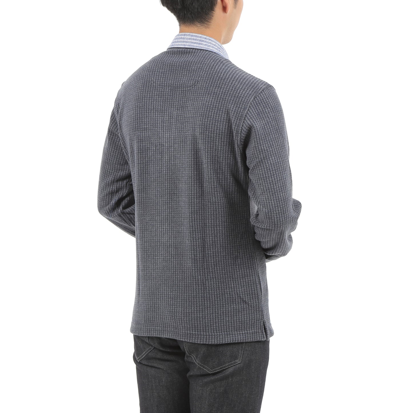 VUMPS カノコスムースポロシャツ(GRAY / BLUE / NAVY / WINE)