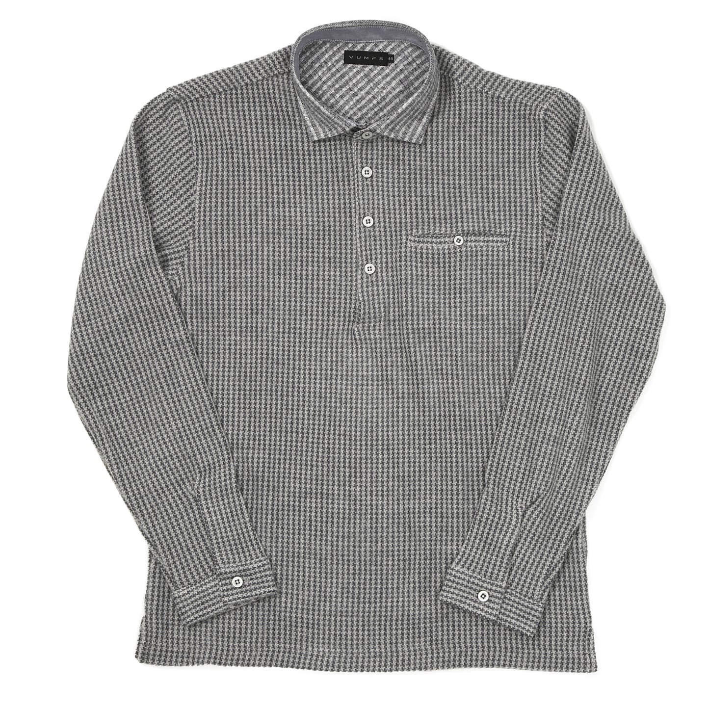 VUMPS カノコスムースポロシャツ(GRAY / BLUE / NAVY / WINE)