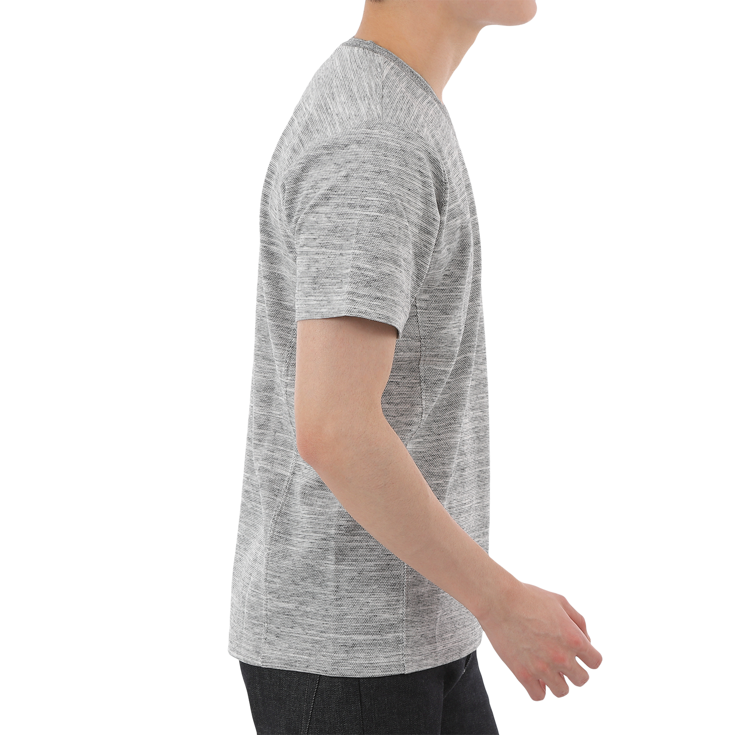 ピラミッドカノコ Vネック半袖Tシャツ