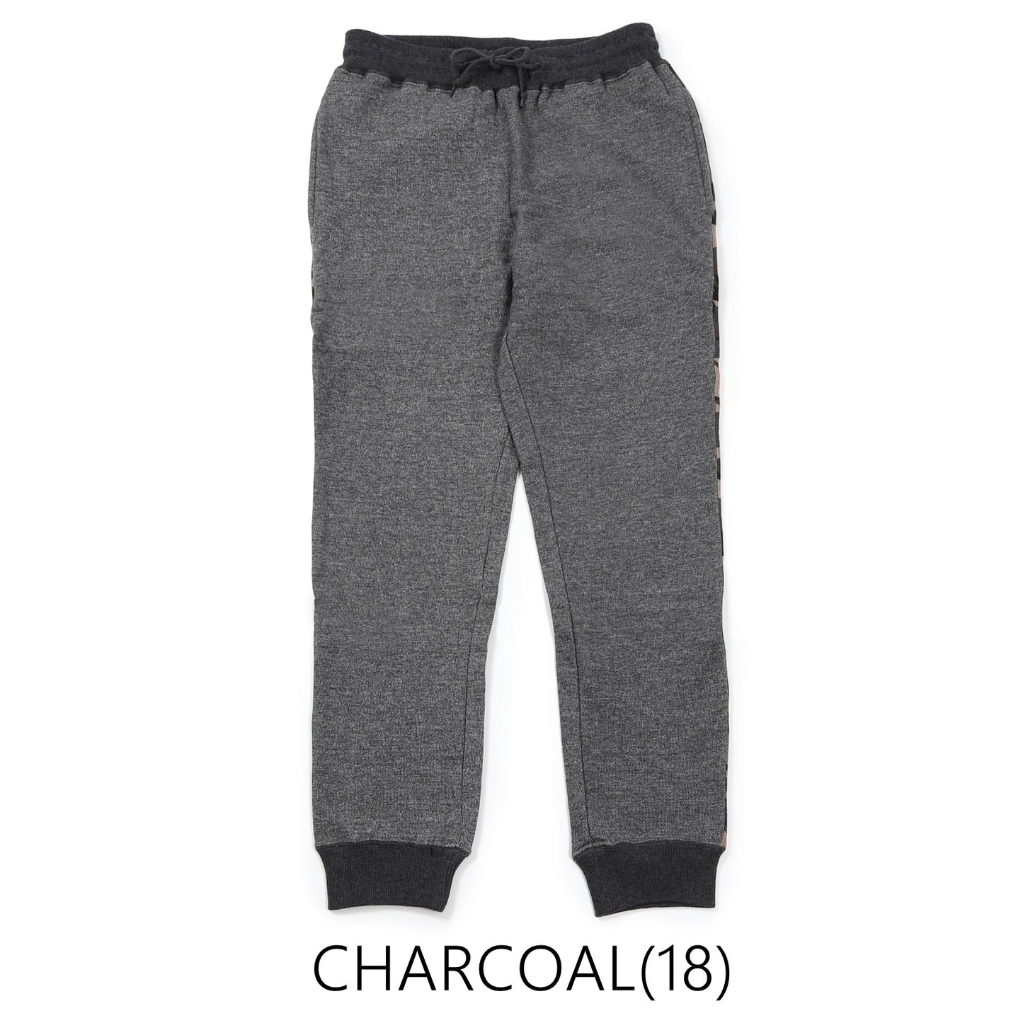 VUMPS HOME 裏毛 カモフラプリント ロングパンツスウェット( GRAY / CHARCOAL )