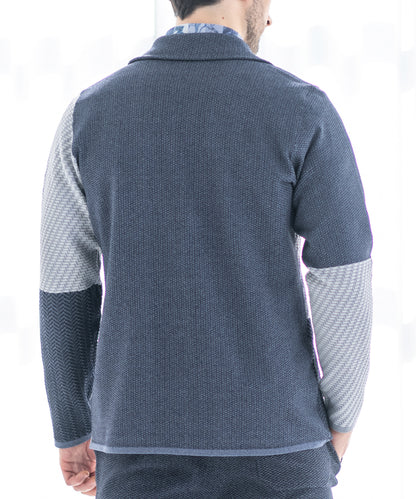 【SALE／30%OFF】VUMPS RED 14Gニット アシンメトリージャケット