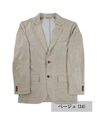 【MORESALE／50%OFF】ハニカムツイル プリントジャケット　#VUMPS traveller