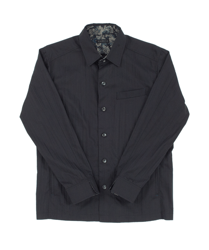 【SALE／50%OFF】ラミーストレッチワッシャー シャツブルゾン