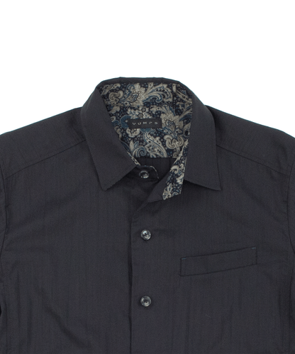 【SALE／50%OFF】ラミーストレッチワッシャー シャツブルゾン