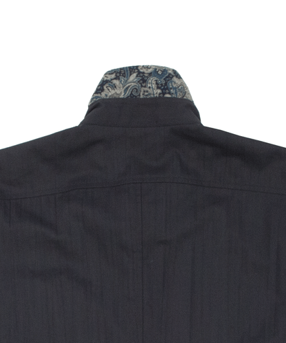 【SALE／50%OFF】ラミーストレッチワッシャー シャツブルゾン