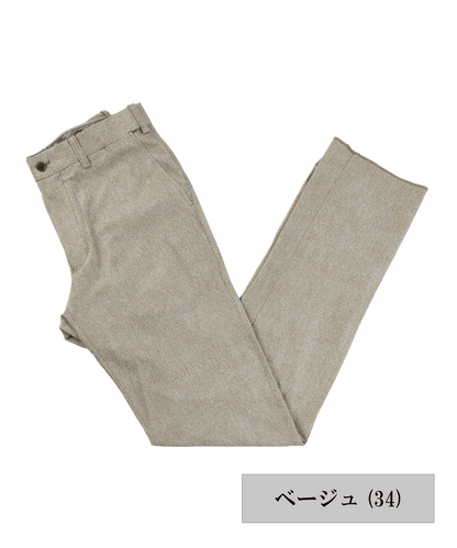 ハニカムツイル プリントパンツ #VUMPS traveller