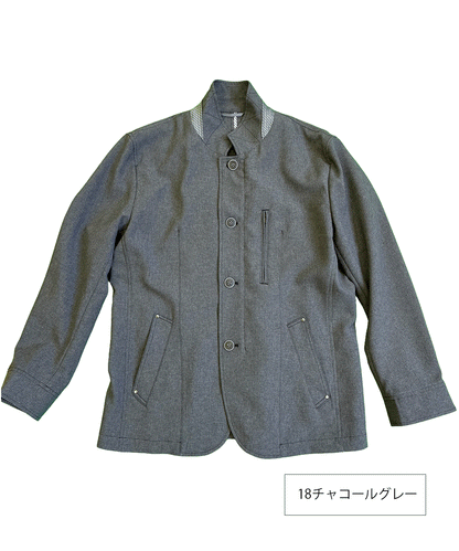 【洗濯できる春ジャケット】ポリエステルドライコンバーチブルジャケット