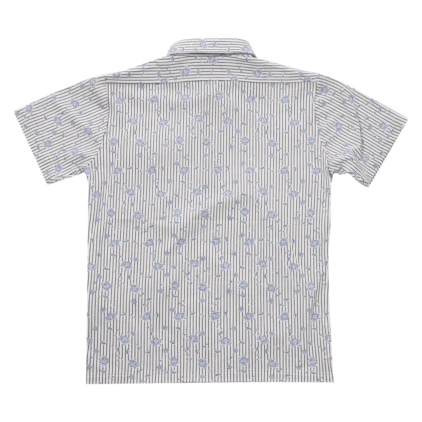 【SALE／30％OFF】COOLMAX カノコフラワープリント 半袖ポロシャツ