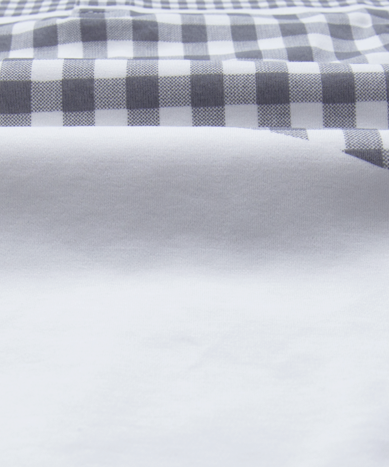 【SALE／30%OFF】スムース パッチワークプリント 半袖ポロシャツ