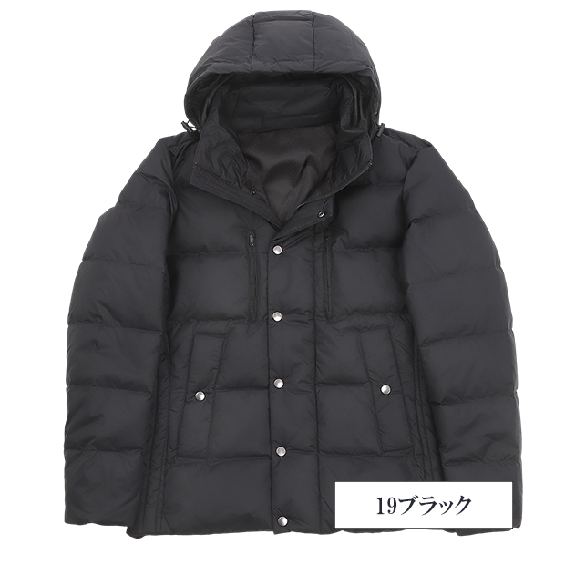 【軽くて暖かい】リップストップ ショート丈 ダウンブルゾン 無地｜撥水 防風 軽量 保温性